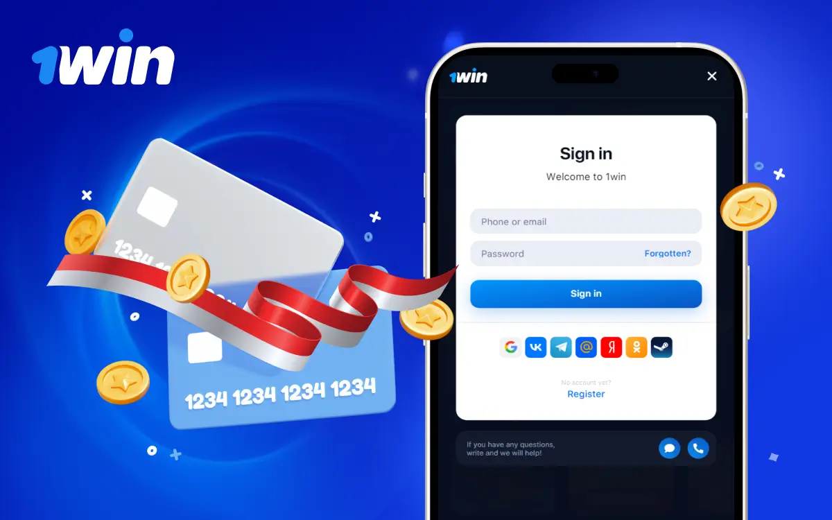 Login through 1win App